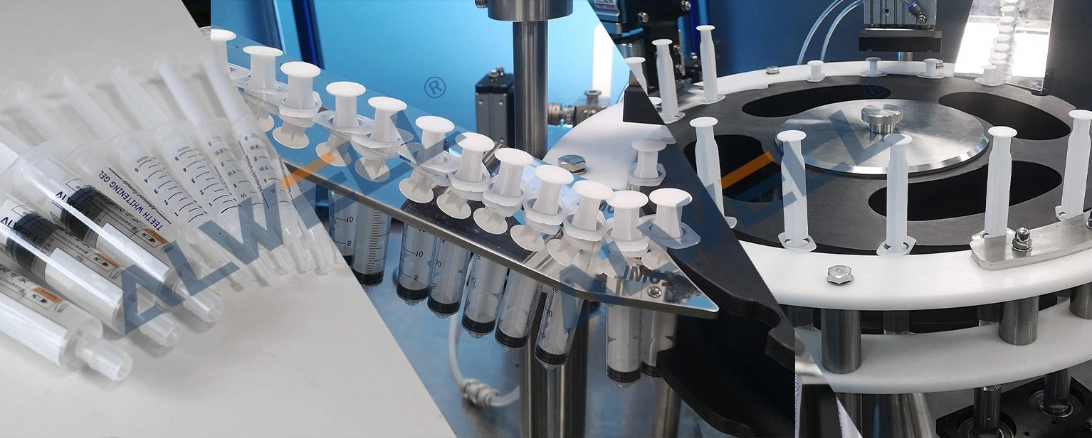 Pre-filled saline filling machine Pre-filled saline filling machine